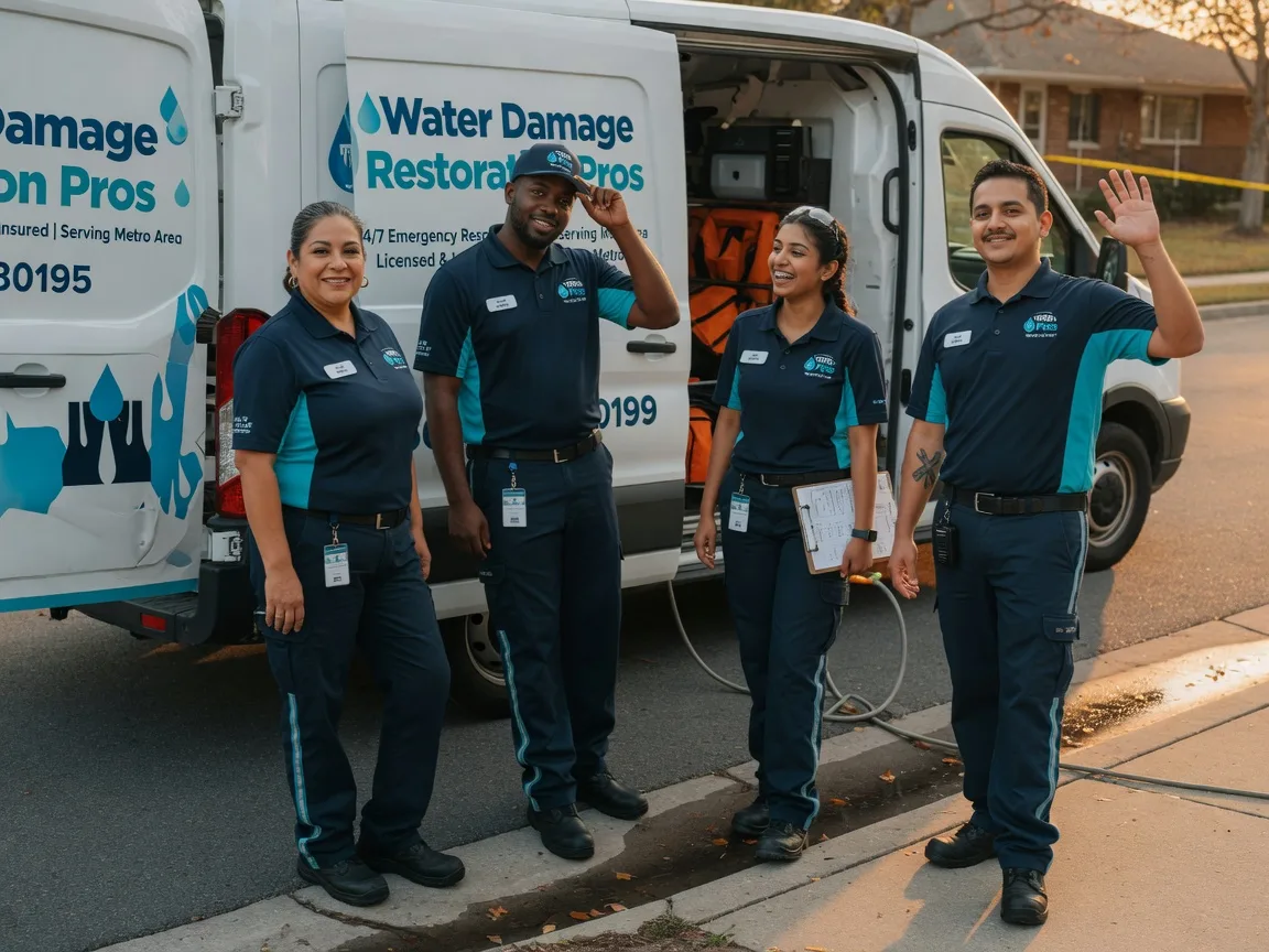 Water Damage Restoration company in Carson, ND